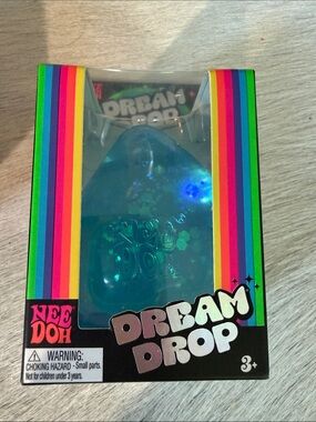 Nee Doh Dream Drop Sensory Squishy Toy - Blue